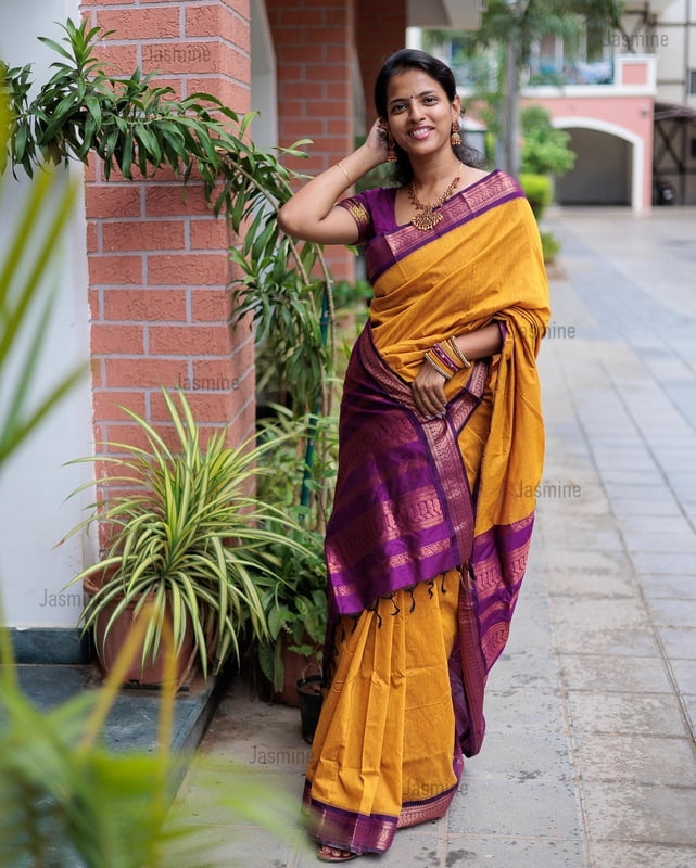 Aarohi - ఆరోహి ( Cotton silk sarees )
