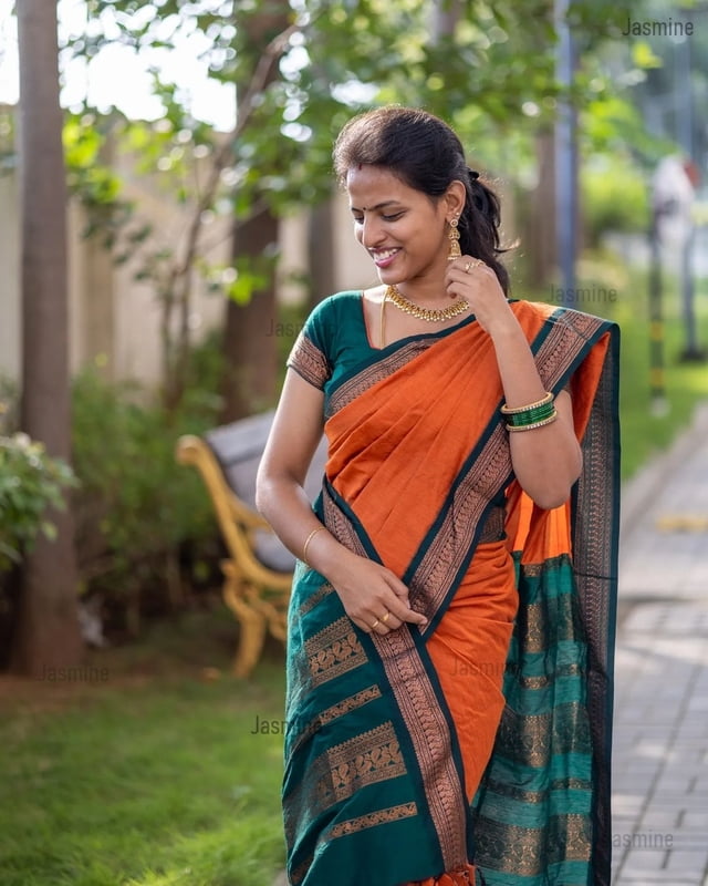 Meghana - మేఘనా ( Cotton silk sarees )