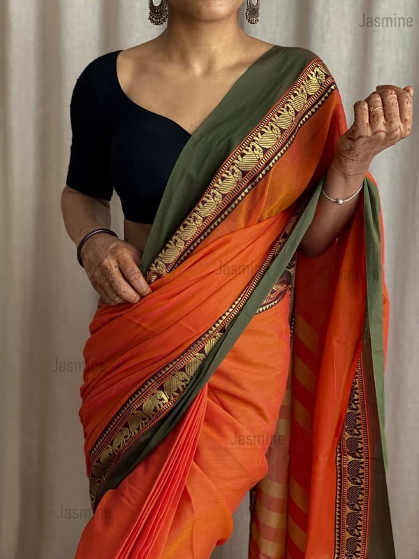 Charvi ( Authentic Narayanpet cotton sarees - Handloom )