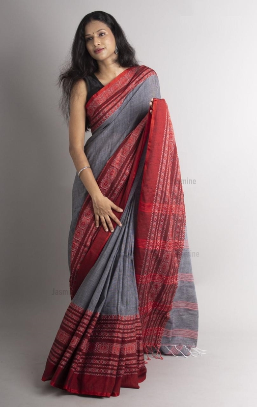 Manjari - മഞ്ജരി ( Khadi cotton sarees )