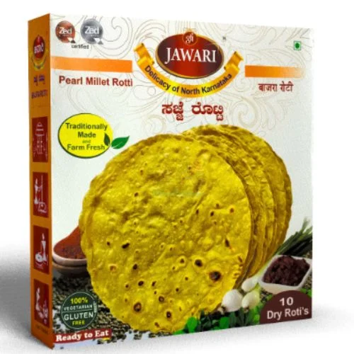 JAWARI – Pearl Millet Rotti | Sajje Rotti – Homely Taste, Wholesome Nutrition