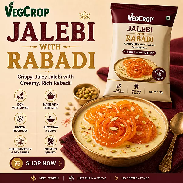 Frozen Jelebi with Rabadi -400g