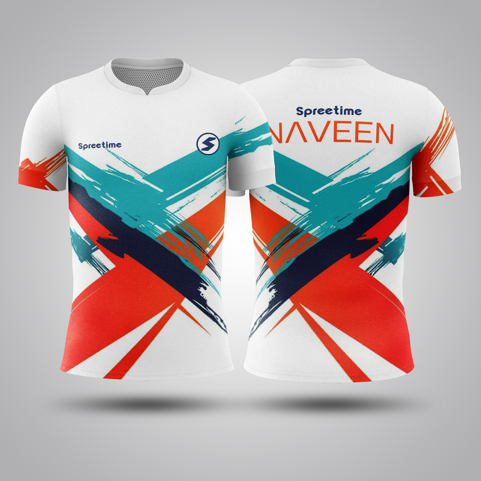 Off White Gradient Jersey