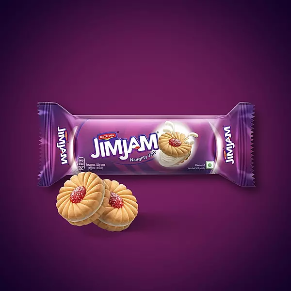 Treat Jim Jam sandwich biscuit