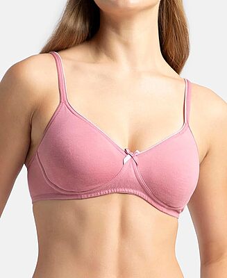 Jockey 1722 Women's Wirefree Non Padded Super Combed Cotton
