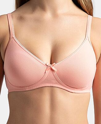 Jockey 1722 Women's Wirefree Non Padded Super Combed Cotton