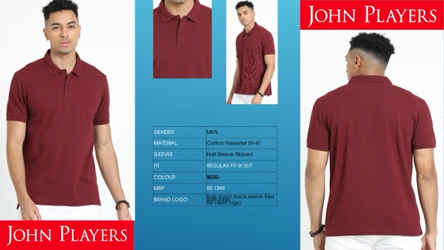 Tshirt John Players