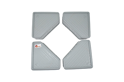 Mahima Gold Multipurpose Jumbo Satand for Washing Machine, Cupboard, Refrigerator, Table(4 Piece).
