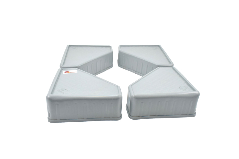 Mahima Gold Multipurpose Jumbo Satand for Washing Machine, Cupboard, Refrigerator, Table(4 Piece).