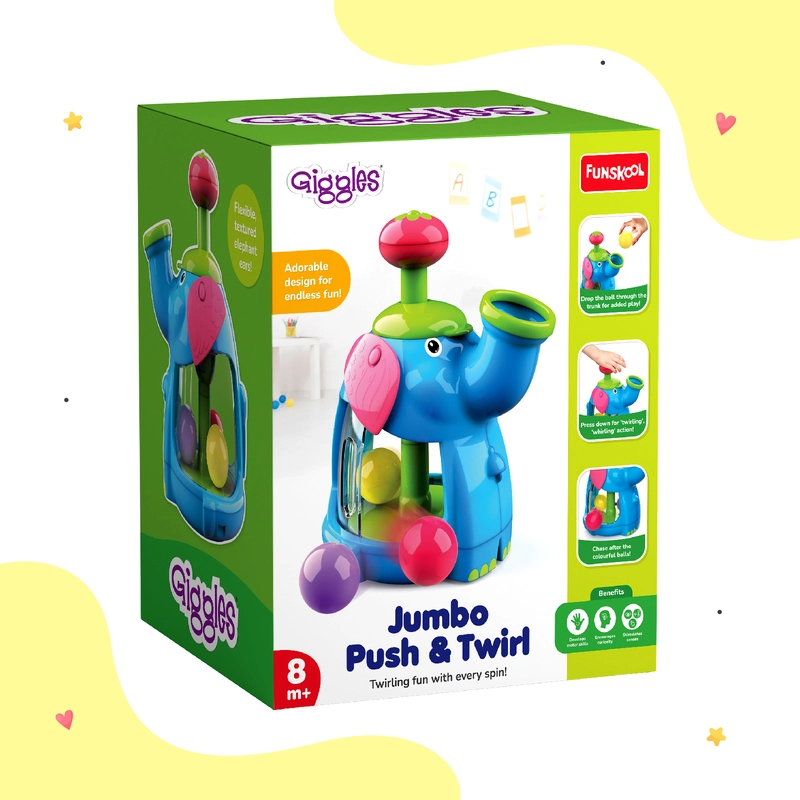 Funskool - Jumbo Push And Twirl