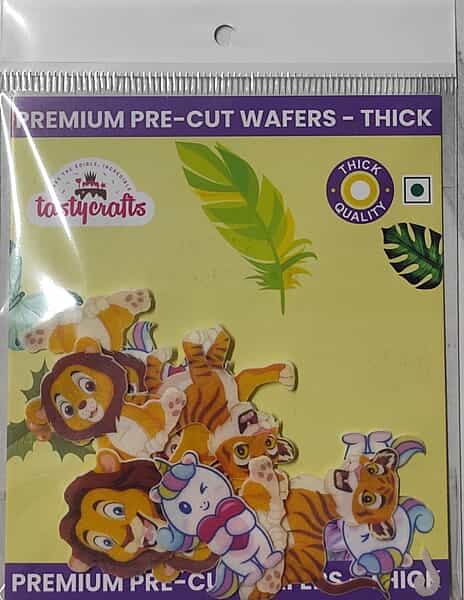 Edible Theme Topper Jungle Animals