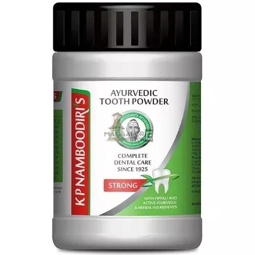 K P Namboodiri's Tooth Powder-Strong- 80g