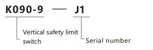 SiRON K090-9-J Series Vertical Limit Switch