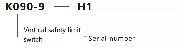SiRON K090-9-H Series Vertical Limit Switch