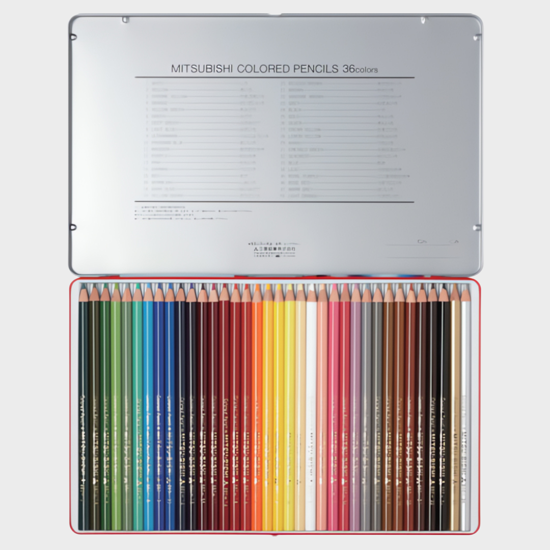 Mitsubishi Pencil | Pencil | No. 880 | Colored | K880 | 36 Colors