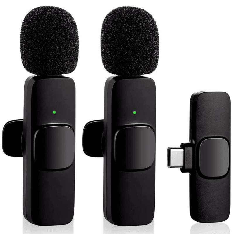 K9 Wireless Microphone Set – High-Quality Sound | Rechargeable | Portable