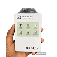 K9 Wireless Microphone Set – High-Quality Sound | Rechargeable | Portable