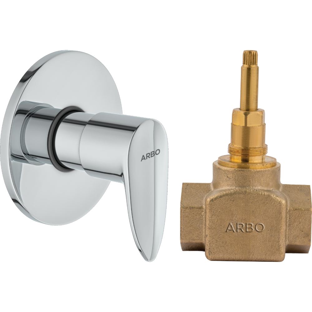 Kia Flush Valve 25mm Body With Upper Part Set