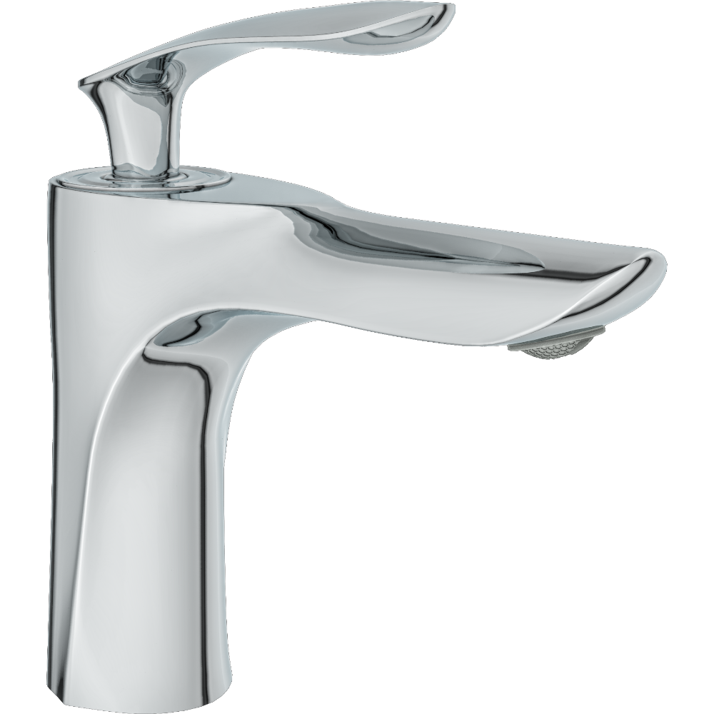 Kia Single Lever Basin Mixer With Braided Hoses