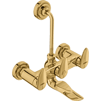 Kia Wall Mixer 2 In 1 With Connecting Legs With Wall Flange