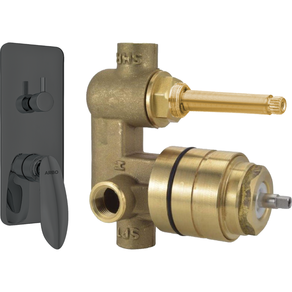 Kia High Flow Diverter Body With Upper Part Set