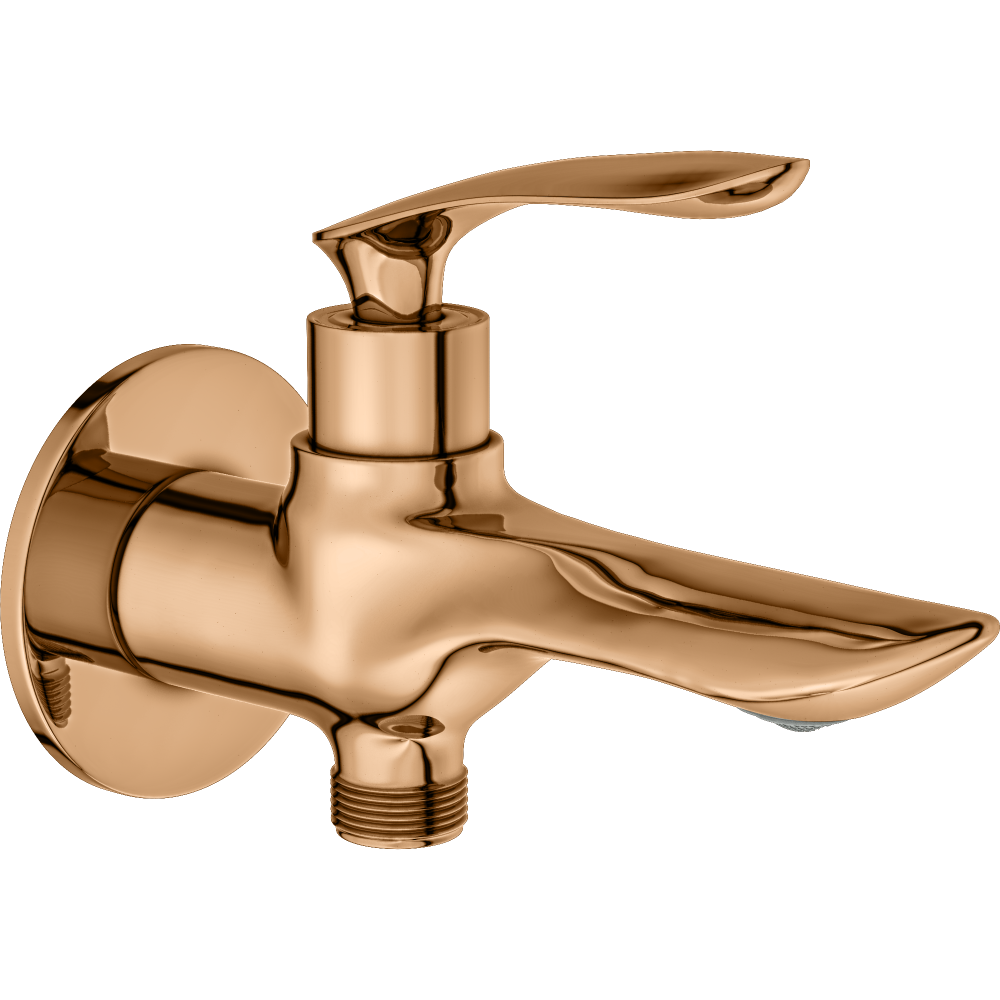 Kia 2 Way Bib Tap With Wall Flange