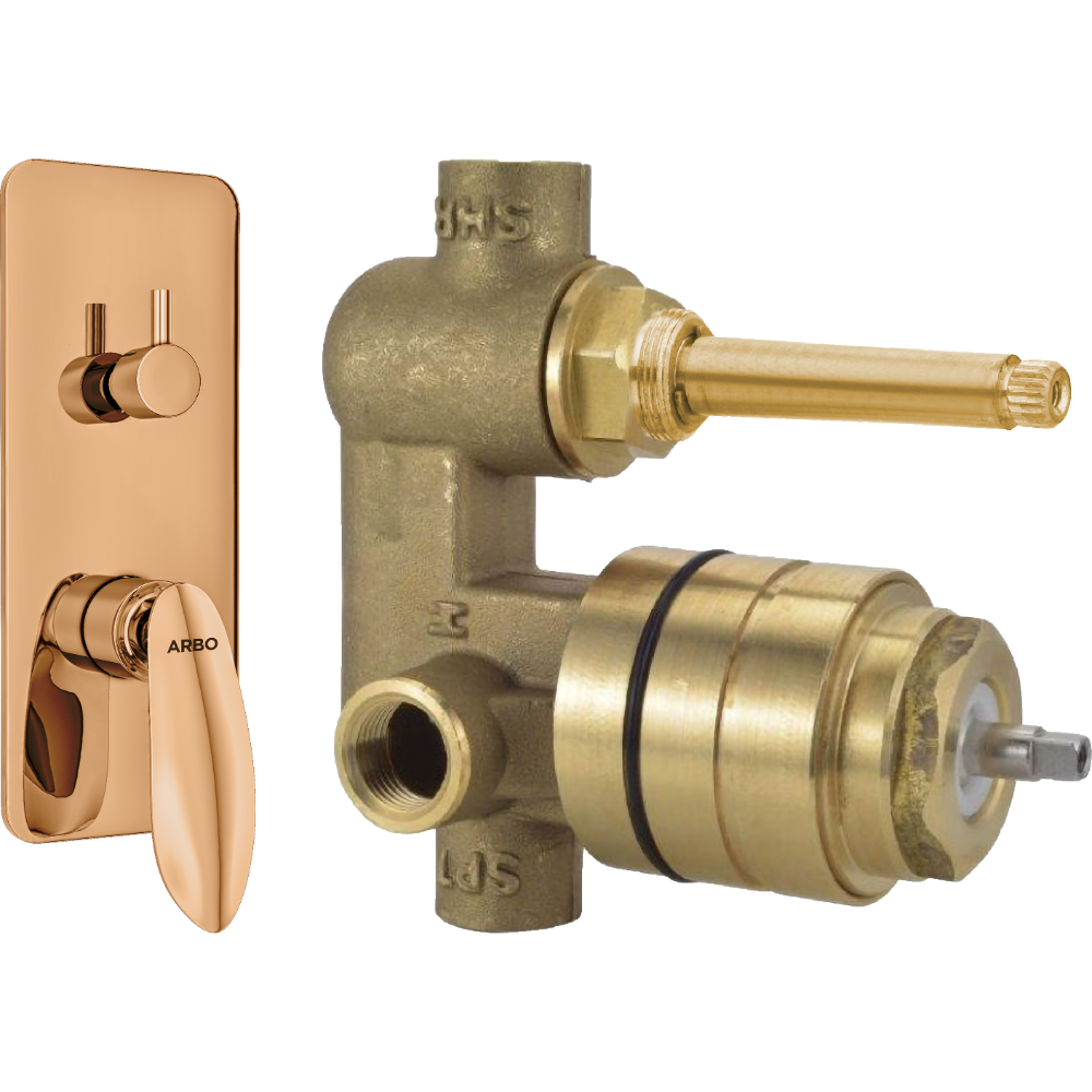 Kia High Flow Diverter Body With Upper Part Set