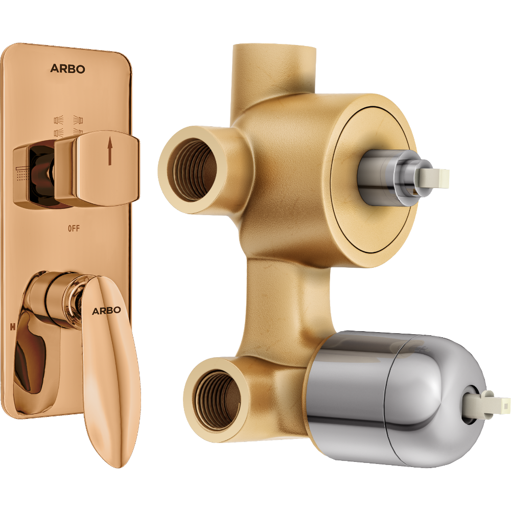 Kia 2 Inlet 3 Outlet High Flow Diverter Body With Upper Part Set