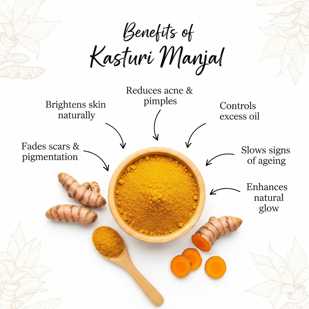 Wild Turmeric Powder (100g) – Natural Skin Brightener & Revitalizer for Radiant Skin