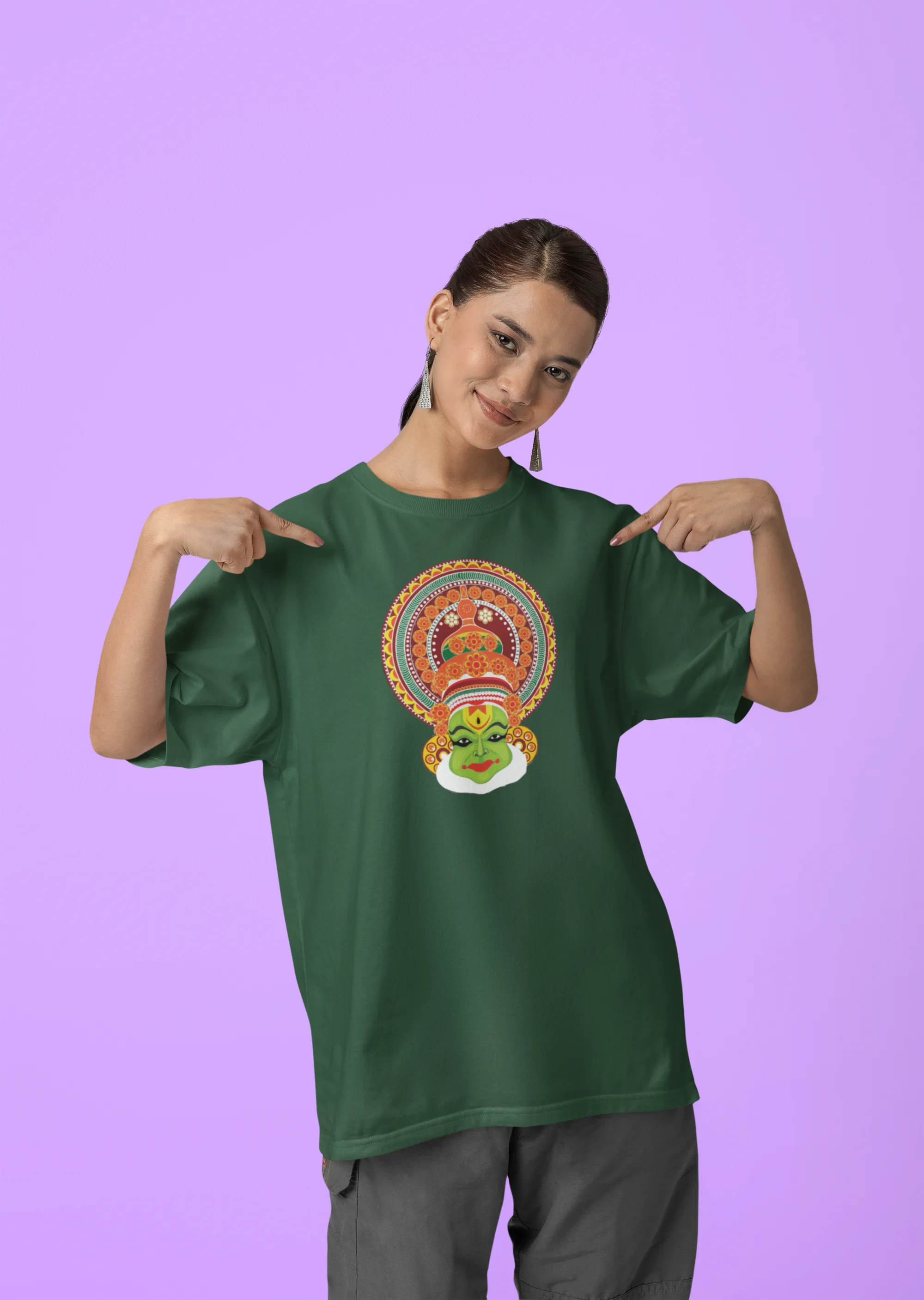 kathak Onam | Oversized T-Shirt
