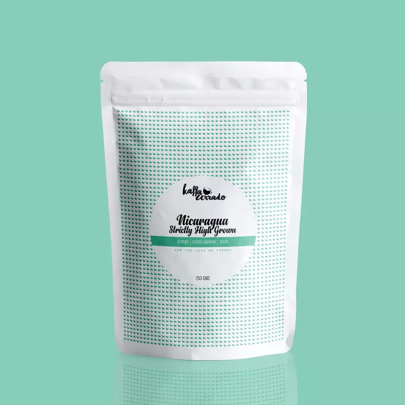 Nicaragua SHG 250 Gms (Whole Beans) - Kaffa Cerrado