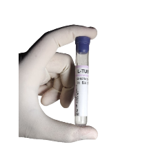 Levram Non Vacuum Blood Collection Tubes - K2 EDTA (Single Cap)