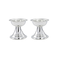 Silver Kerala Diya Set