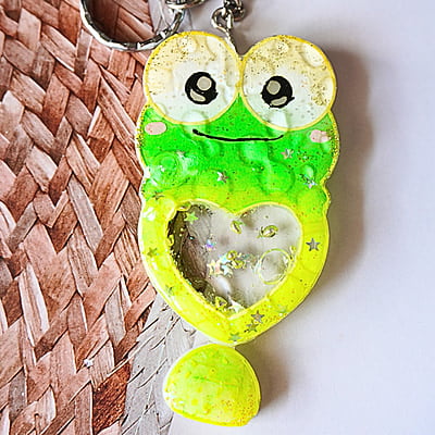 KEROPPI RESIN SHAKER KEYCHAIN(HKS0015)