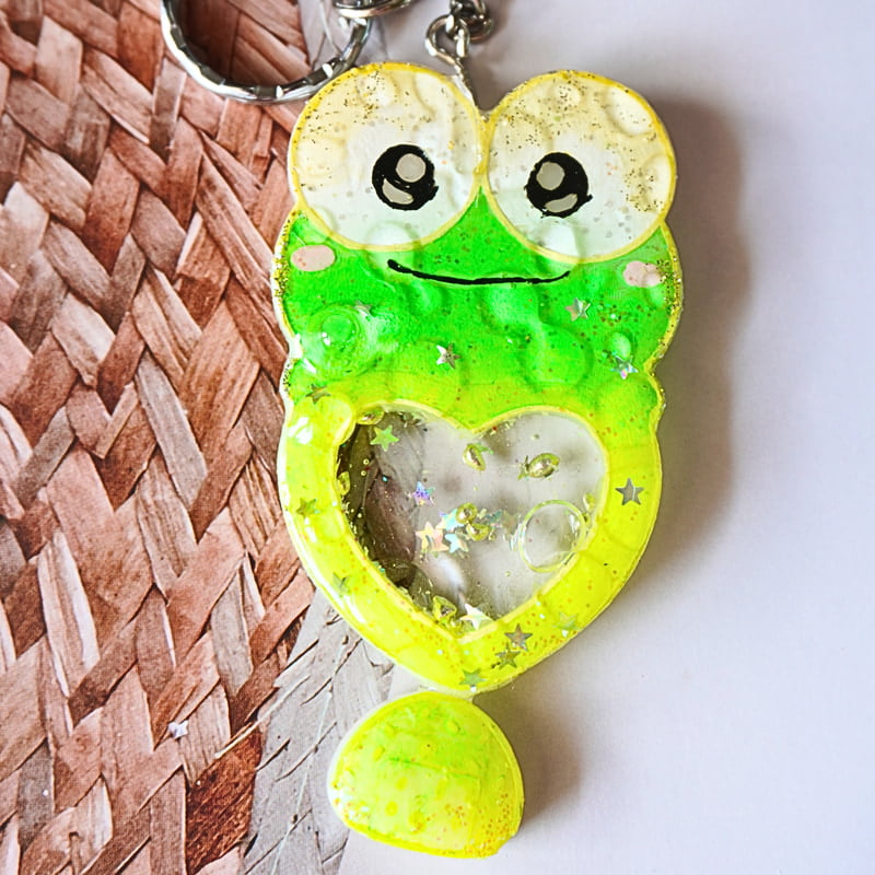 KEROPPI RESIN SHAKER KEYCHAIN(HKS0015)