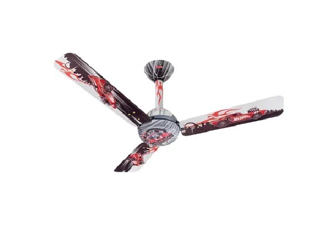 CEILING FAN 1200MM KIDS HOT WHEEL ROGER DOGGER