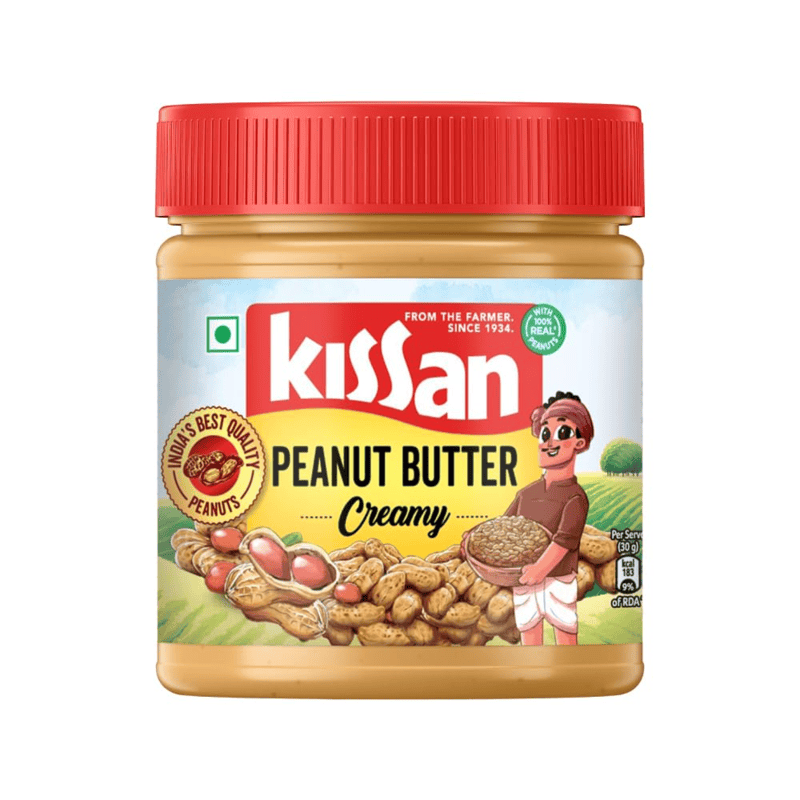 KISSAN PEANUT BUTTER CREAMY 350G