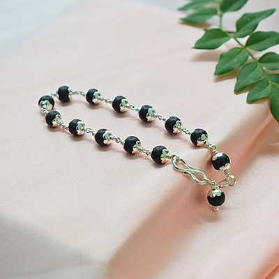 Karungali Silver Bracelet Karungali Silver Bracelet