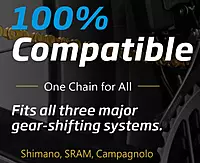 NEW KMC X11EL GOLD 11 SPEED CHAIN