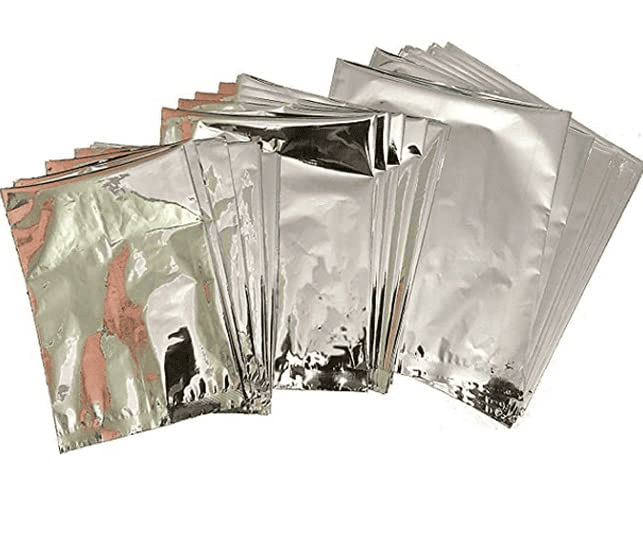 KOTI SILVER FOIL BAG 5*7 10PCS