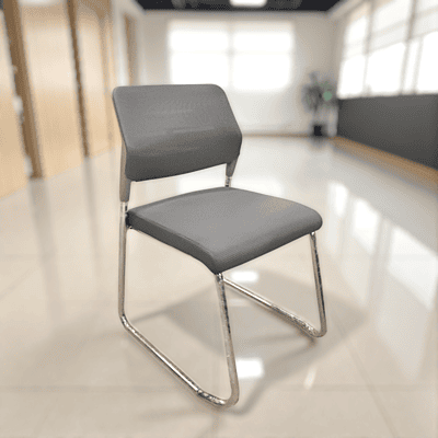 KR 303 Visitor Chair||Grey||Office Chair