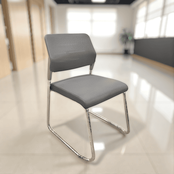 KR 303 Visitor Chair||Grey||Office Chair