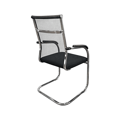 KR 5831A Visitor Chair||Black||Office Chair