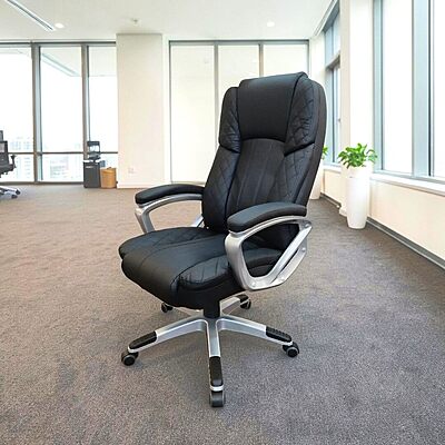 KR 9251 Chair||Black||Office Chair