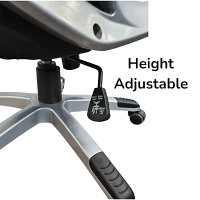 KR 9251 Chair||Black||Office Chair