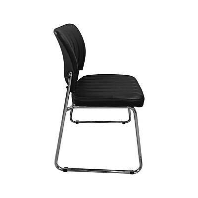 KR Flower Visitor Chair||Black||Office Chair