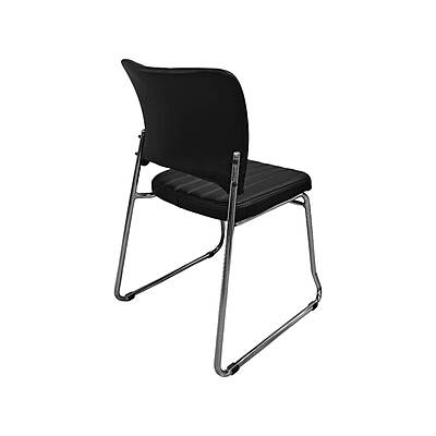 KR Flower Visitor Chair||Black||Office Chair