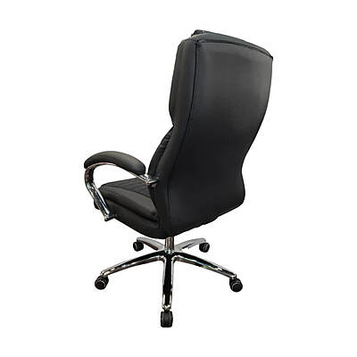 KR Seiko High Back Chair||Black||Office Chair