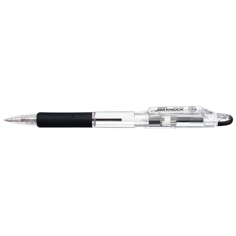 Zebra Jim Knock Ballpoint Pen 0.7 Black
