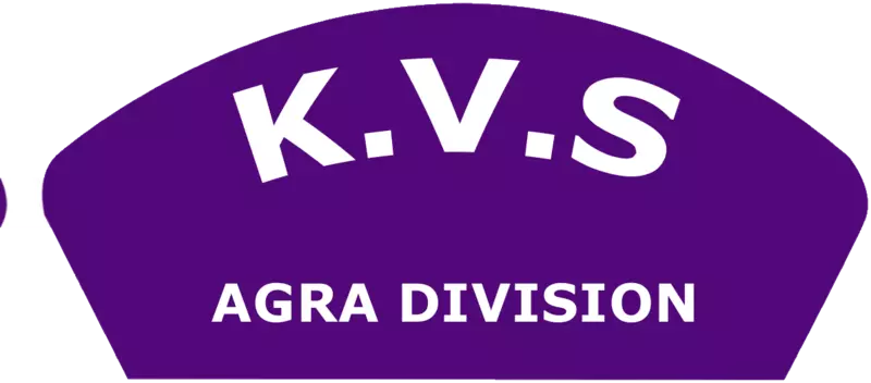 Left Shoulder Badge K.V.S. Agra Division